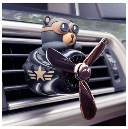 Pawy Pilot modelo Hiki beige - ambientador coche con hélices rotatorias